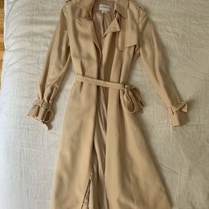 Club Monaco Beige/Pink trench coat